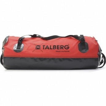 Гермосумка TALBERG TRAVEL DRY BAG 80, черный/красный