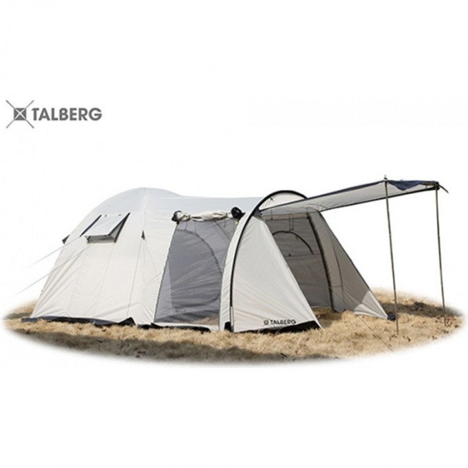 Палатка TALBERG BLANDER 4 SAHARA, серый 4603735103068