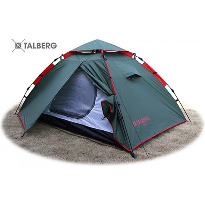 Палатка TALBERG GALLA 3 (GAZA 3), зелёный 4623721539718
